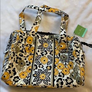 NWT Vera Bradley Caroline bag in go wild print